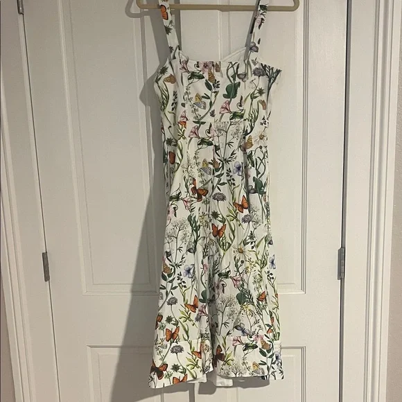 NWT Butterfly Print Midi Dress - Picture 5 of 7